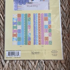 Lot of 10 2007 Making Memories Index Tab Stickers #28778 Beach 62 Pc. NOS