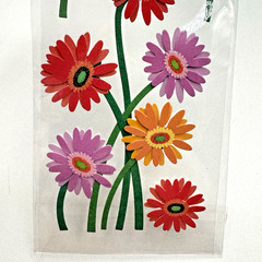 Recollections 3D Colorful Daisies FLOWERS Garden Wedding Scrapbook Stickers