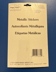 Vintage 80a Stickers Paper Magic 80s Slang Valley Girl Foiled Sealed