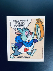 Vintage 1970’s Disney Stickers Wonder Bread White Rabbit.