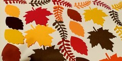 75 FALL/AUTUMN EMBELLISHMENTS ACCENTS IMAGES FIBERS BUTTONS DIE CUTS PAPERS ETC