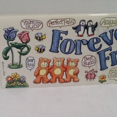 12″ AMIGOS BEST BUDS Forever FRIENDS FUN SCRAPBOOKING Stickers STICKER PARADE