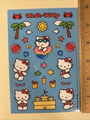 Hello Kitty Sticker Sheet Scrapbook Planner Craft Stickers