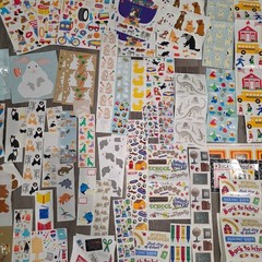 Massive VTG Retired 80s 90s Mrs Grossman Sandy Sticker Lot 260 sheets See Pics