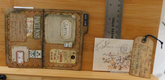 Junk Journal Ephemera Embellishment Add-on Handmade Set Vintage Style Set 9