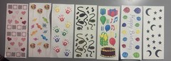 CREATIVE MEMORIES LOT OF 40 STUDIO STRIP STICKERS, VARIOUS THEMES – UNUSED