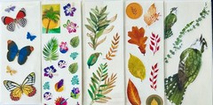 399+ stickers butterflies flower designs birds outdoor nature animals plants lot
