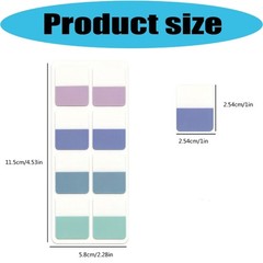 Label Clear Tabs With Color Coding Without Residues For Organizing