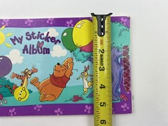 Vintage Sticker Album Sandylion Winnie The Pooh Purple Book