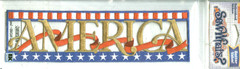 America Red White Blue USA United States Patriotic Sticko Sew Whats Stickers
