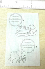 Two Vintage Mrs Grossman’s Stickers Rainy Day Puddles and Slickers