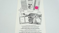 4 SandyLion Disney Phrase Sheet Theme Park DSCB43 Stickers