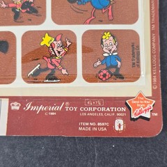Vintage Imperial Toy KELLOGG’S Cocoa Scratch Scrape n’ Sniff Stickers SEALED NOS