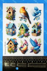 Birds & Birdhouses Sticker Sheet
