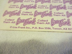 Vintage Lisa Frank Rainbow Bear Stickers & Giant Hollywood Bear Sticker