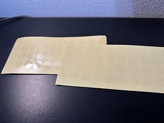 Clear Seal Labels 5/8in for Envelopes, Box and Packaging Clear Pack of 800