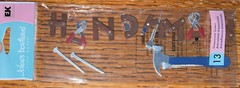 RARE Jolees Handyman Title Tools Hammer Screws Nails Pliers Scrapbook Stickers