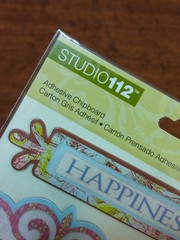 Studio 112 Chipboard FLOURISH Sticker Scrapbooking Embellishment Card Making