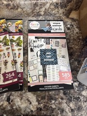 Lot Of 15 Happy Planner Sticker Sheets Painted Blossoms Beautiful Bloom Colorful