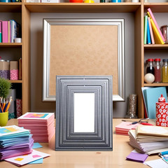 Rectangle Border Die Cut for Card Making, Scrapbooking Die-Cuts, Metal Cutting D
