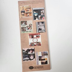 Creative Memories Snippets Printed Short Cuts 12″ Scrapbook x20 Pattern Multi