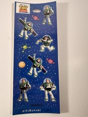 Disney Toy Story And Beyond Stickers Buzz Lightyear 6 Sheets Total Sealed