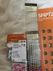 Scrapbooking & Card Making Embellishment Lot Rhinestones Rub-Ons Stickers DIY
