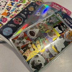 Large Lot of Scrapbooking School Stickers Great Variety! Lots Of Themes. (D)
