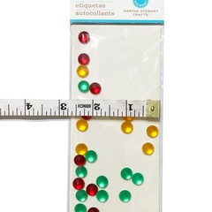 Martha Stewart Frosted Rainbow Gem Dimensional Embellishment Scrapbooking Craft