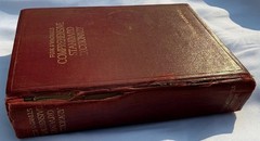 1933 Funk Wagnalls Dictionary Vintage Map Illustrated Pages Junk Journal READ