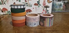 Massive Journaling Supply Lot-Paper-Stamps-Stickers-Ink Pads-Tapes-Emphera-