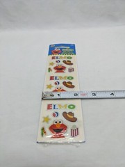 Sandy Lion Shiny Foil Elmo Stickers 1 Sheet