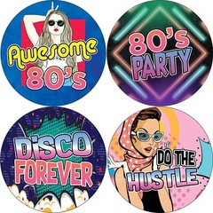 80’s Girl Stickers (10 Sets X 16 Designs)
