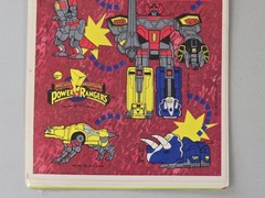 Vintage Ambassador Hallmark Megazord Power Rangers Sticker Pack Sealed NOS