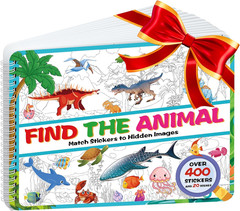 Animal Sticker Book for Kids – 20 Themes, over 400 Stickers