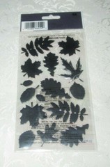 Fall Leaves Sticko Dimensional Stickers EKSuccess 15 Pieces
