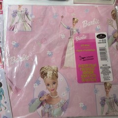 Vintage Barbie Party Lot Stickers Gift Wrap Party Favors Notepad Unused Y2K 2000