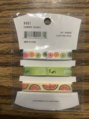 KI Designs Sashes Fashion Ribbon New You Choose Design Scrapbooking Card Making