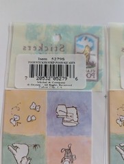 Classic Winnie The Pooh Scrapbooking Crafting Stickers Michel & Company Lot of 5