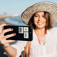 Navy Peony Outback Australia Travel Stickers (32pcs) — for Vibrant Color