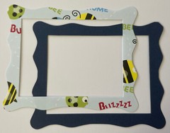 JELLY FRAME Die-Cuts(6pc)Approx.4-1/2″x 3-1/2″Card Making•Pictures•Memory•Scraps