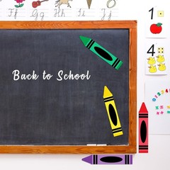 19 Pcs Crayon Door Sticker Classroom Decor Back to School 12 Inch Colorful Ra…