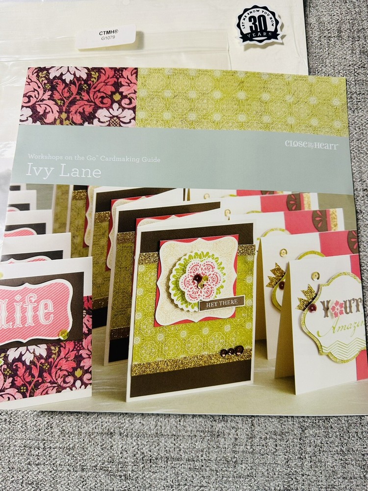 CTMH Scrapbooking & Other – Tombow-Paper-Embellishments-Tools-Ivy Lane Kit
