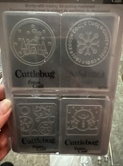 Cricut Cuttlebug Embossing Lot Close To My Heart Princess Circles Winter Jelly