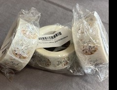 1500 Thank-you stickers. 3 rolls of 500 each.