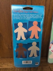 EK Success Paperkins Paper Dolls (Lot of 3) Scrapbooking Children Arts & Crafts