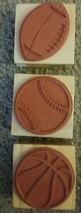 BRADS FRAMES 3D & PHOTOGRAPHIC STICKERS STAMPS BASEBALL SOCCER FOOTBALL BASKETBA