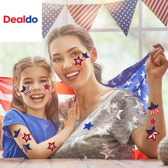 500 Pcs 4Th of July Patriotic Stickers 1.5Inch American Flag Sticker USA Fourth