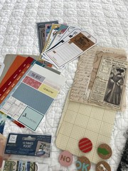 225+ pcs Lot Junk Journaling Scrapbooking Mixed Media Ephemera Destash