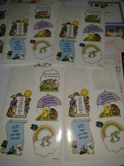 Vintage Stickers Lot Full & Partial Sheets Hambly Current Hallmark Eureka AGC +